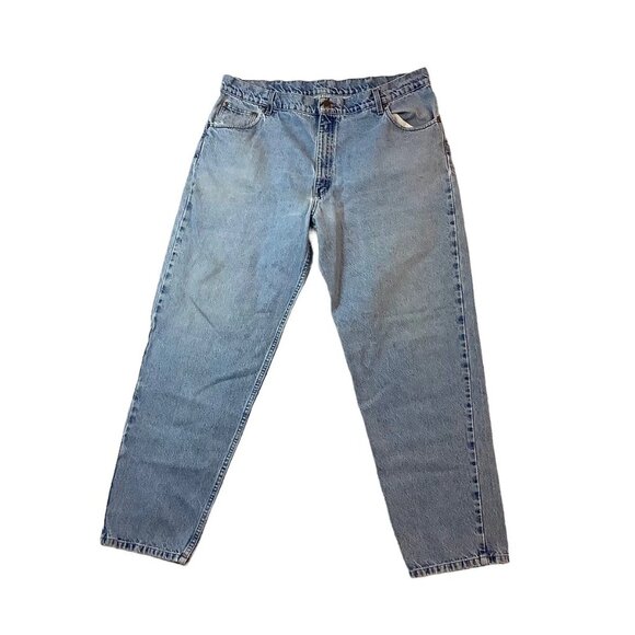 Carhartt Jeans Men's 40X31 Blue Denim Relaxed Fit Tapered Leg - Picture 6 of 13